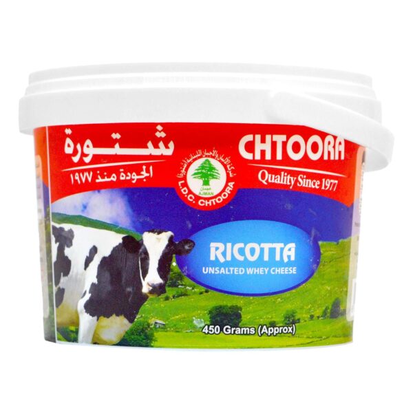 Chtoora Ricotta Unsalted Whey Cheese 450g