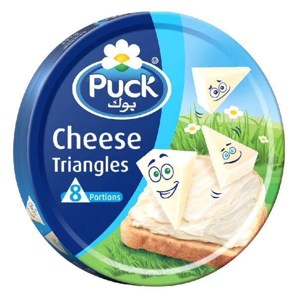 Puck Cheese Triangles 8 Portions, 120g