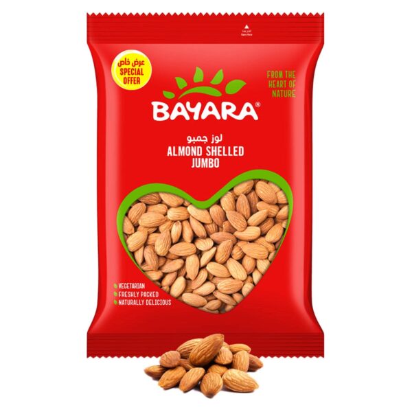 Bayara Shelled Almonds 400g
