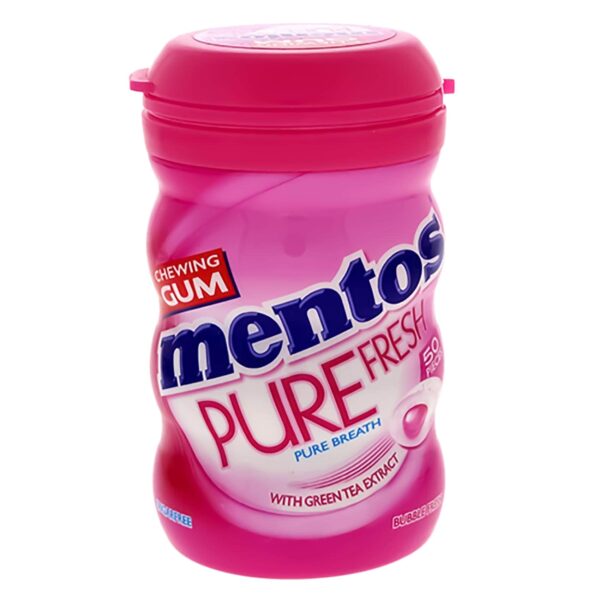 Mentos Pure Fresh Sugar Free Chewing Gum Bubblefresh Flavour 87.5g