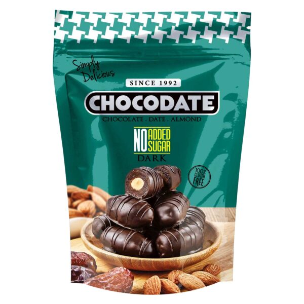 Chocodate No Added Sugar Dark Chocolate 230g