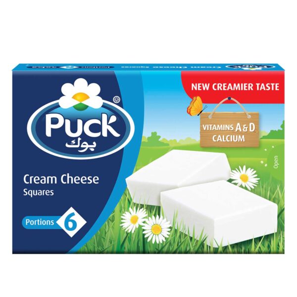 Puck Cream Cheese Squares, 108g