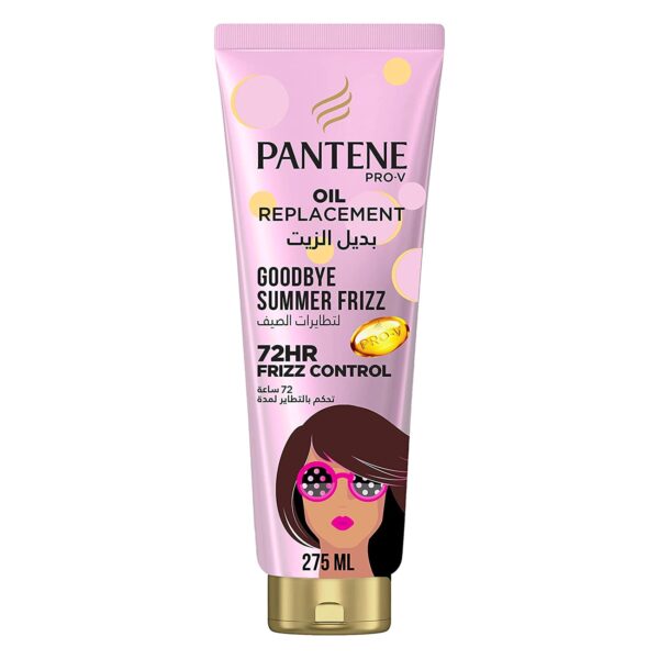 Pantene Pro-V Goodbye Summer Oil Replacement Frizz Control Pink 275ml