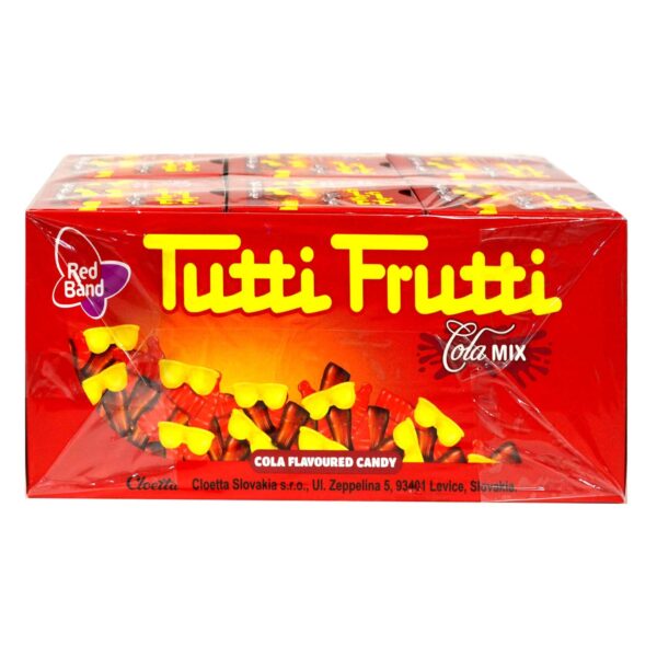 Cloetta Red Band Tutti Frutti Cola Mix Candy 18g Pack of 30