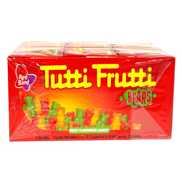 Cloetta Red Band Tutti Frutti Bears Fruit Flavoured Candy 18g Pack of 30