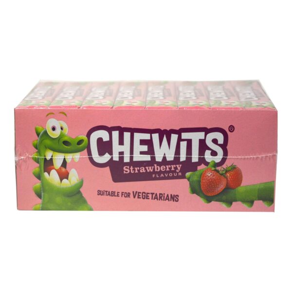 Cloetta Chewits Strawberry Flavour Candy 30g Pack of 24
