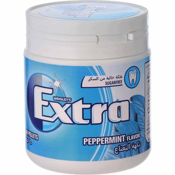 Wrigley's Extra Peppermint Chewing Gum, 84g