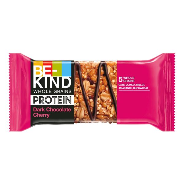 Be-Kind Dark Chocolate Cherry Whole Grain Protein Bar, 30g