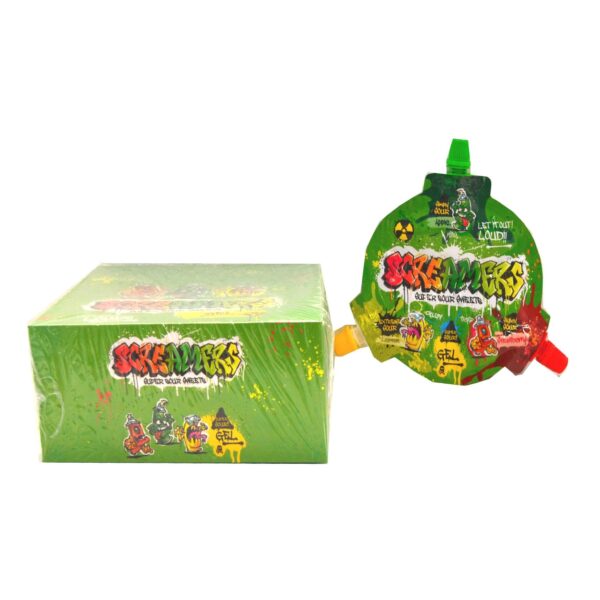 Zed Screamers Super Sour Gel 45g
