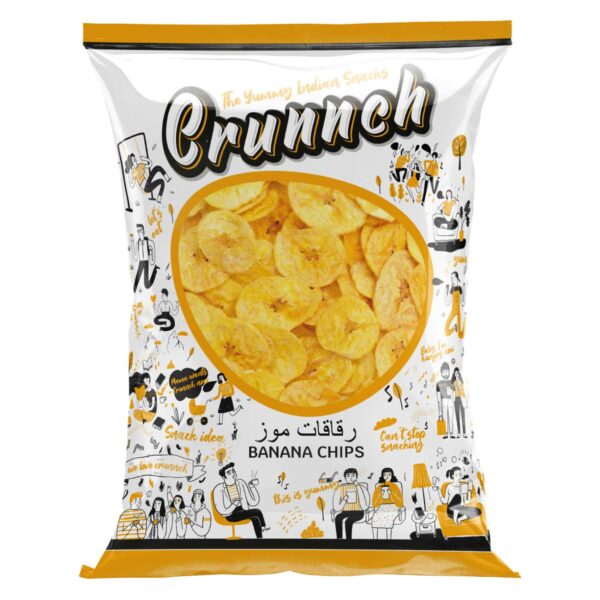 Crunnch Banana Chips 150g