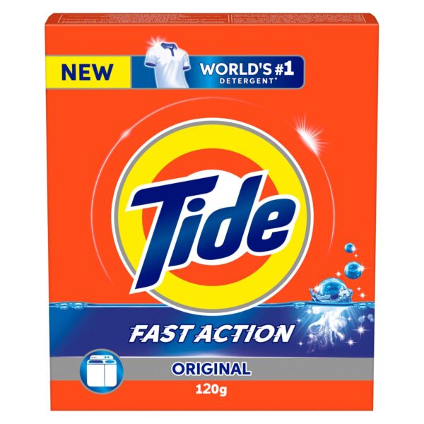 Tide Fast Action High Solution Detergent Powder Original 120g