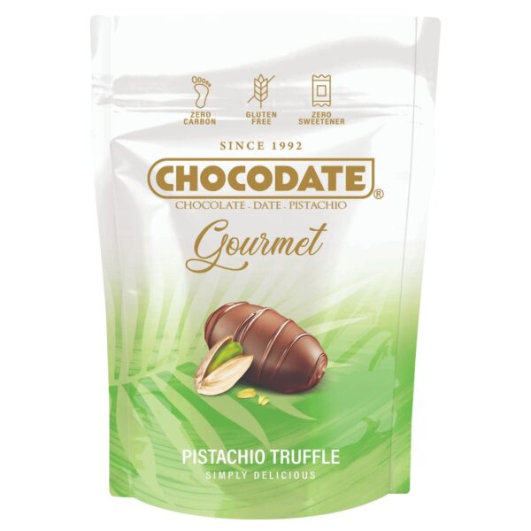 Chocodate Gourmet Chocolate Date with Pistachio Truffle 150g