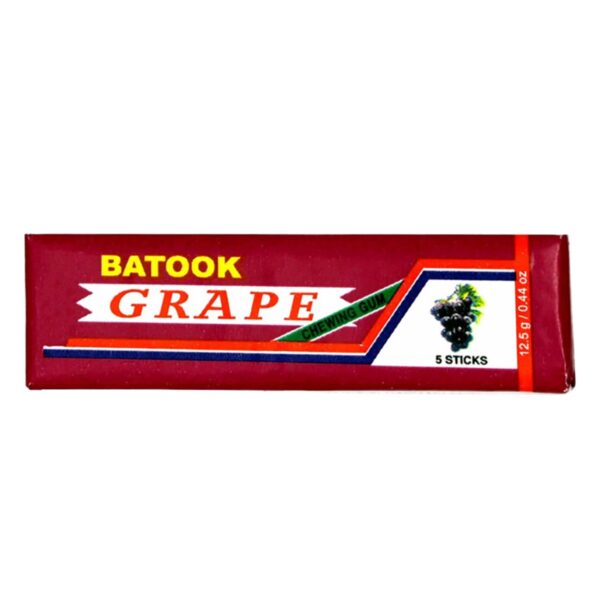 Batook Grape Flavoured Chewing Gum 12.5g