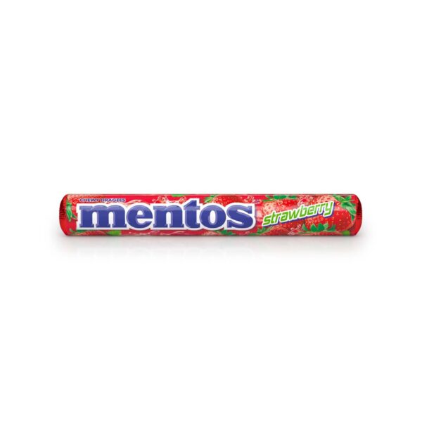 Mentos Chewy Candy Strawberry Flavour 38g